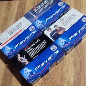 Players Cigarette Tins~ Slide closure~ 4 Tins